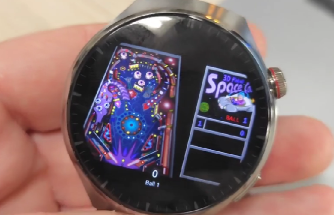 3D Pinball Space Cadet for watches with HarmonyOS and WearOS