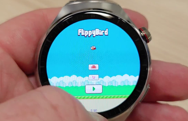 Play mobile Android games on your Huawei watch