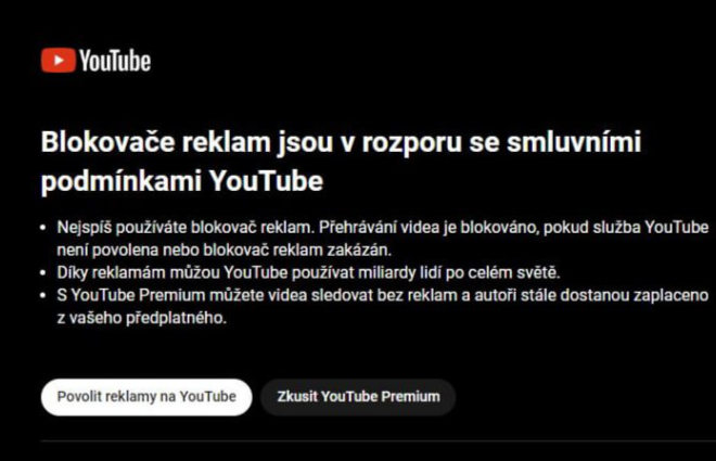 How to bypass “Ad blockers are not allowed on YouTube”?